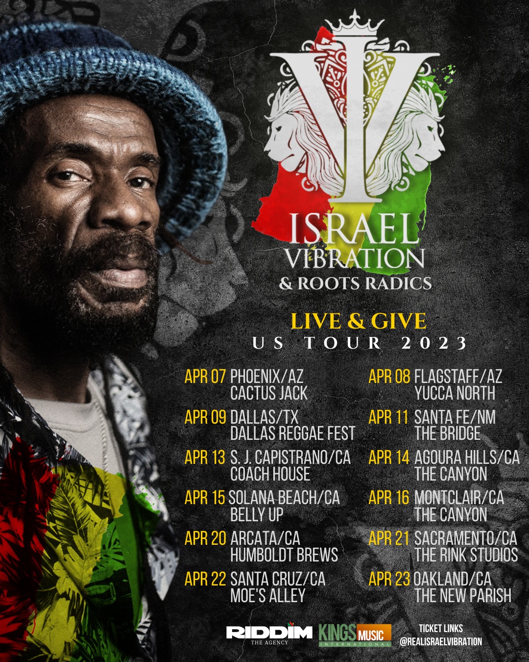 israel vibrations tour